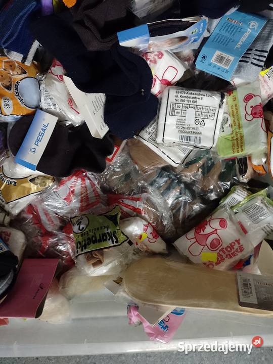 Pozostałości handlu czapki rękawiczki skarpetki Spodnie Spodnie Rawa Mazowiecka