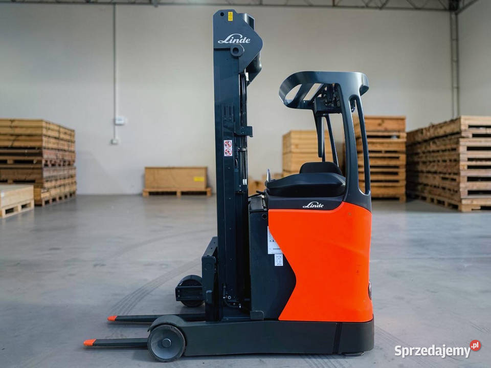 Wózek widłowy elektryczny reach truck Linde R14 Kęty