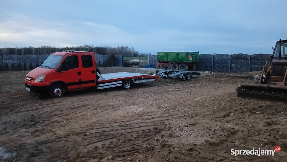 Iveco Daily autolaweta 6 osobowy podwójna kabina automatyczna sprzedam