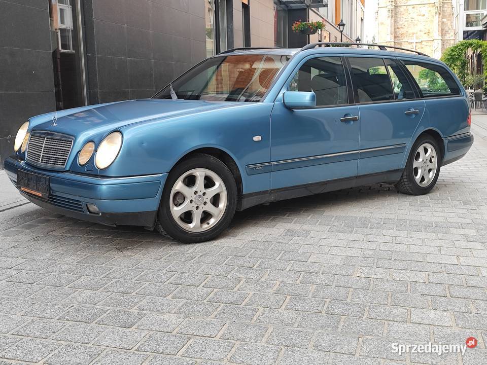 W210 E 420 T Unikat Xenon Pamięć Niebieski Klasa E Nysa sprzedam