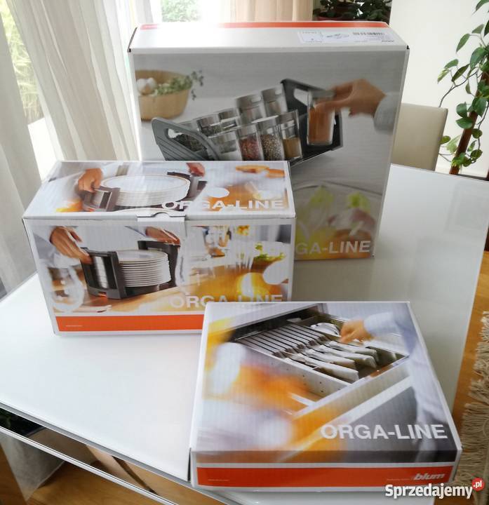 Wkłady do szuflad ORGALINE firmy BLUM