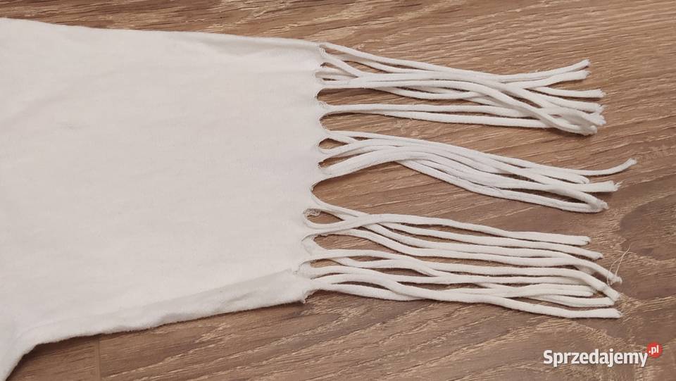 Koszulka MINNIE z frędzlami biały Hajnówka