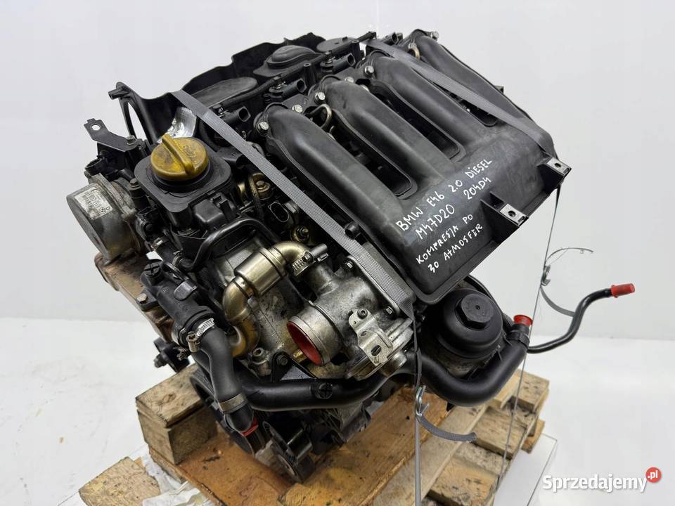 SILNIK M47D20 204D4 BMW E46 320D 20 D 150 M47TU lubelskie Chełm sprzedam