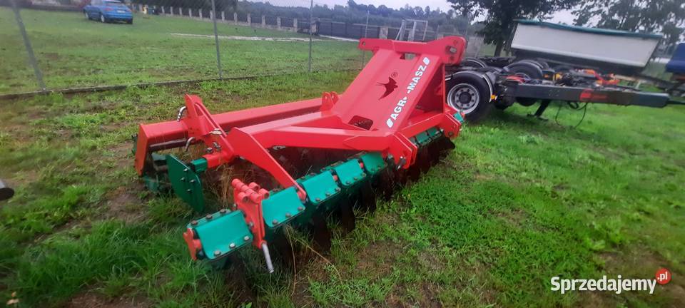 Agregat uprawowo siewny AGROMASZ 3 metry Jastrowie sprzedam