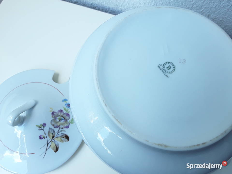 Waza porcelanowa Bogucice 2 l zdobienie w Warszawa