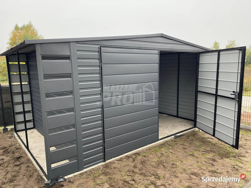 Domek Ogrodowy 4x3 wiata antracyt Brama Katowice sprzedam