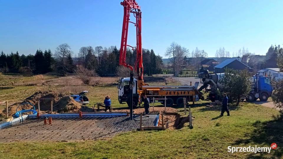 Beton towarowy transport pompowanie posadzki Pozostałe Pieniężno
