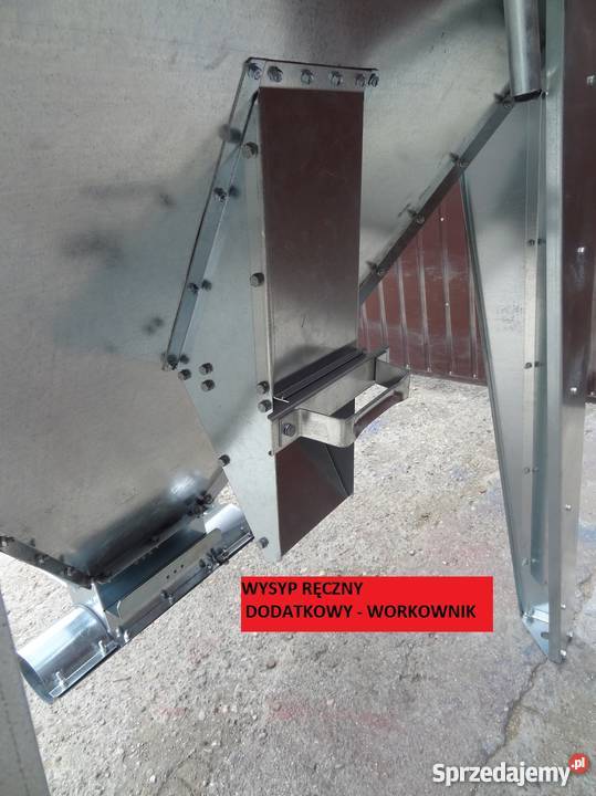 ZBIORNIK SILOS NA PASZE 2750 LITRÓW OCYNK nieuszkodzony Dakowy Suche