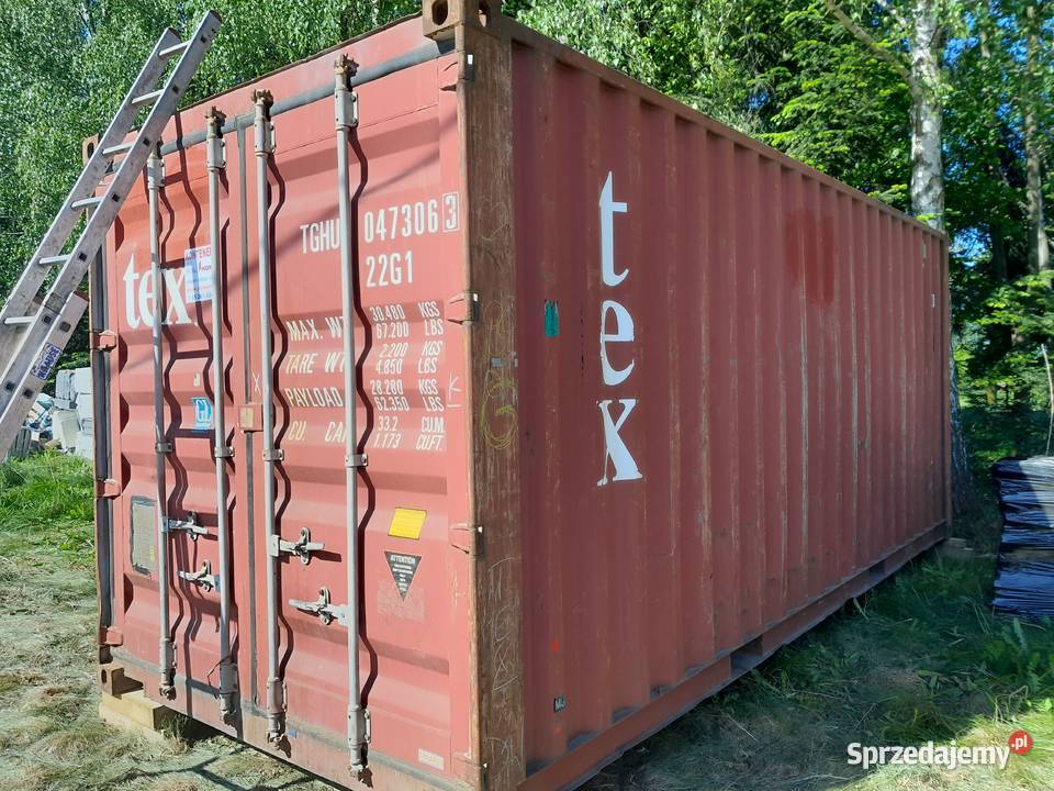 Sprzedam kontener morski 6m mazowieckie Mroków