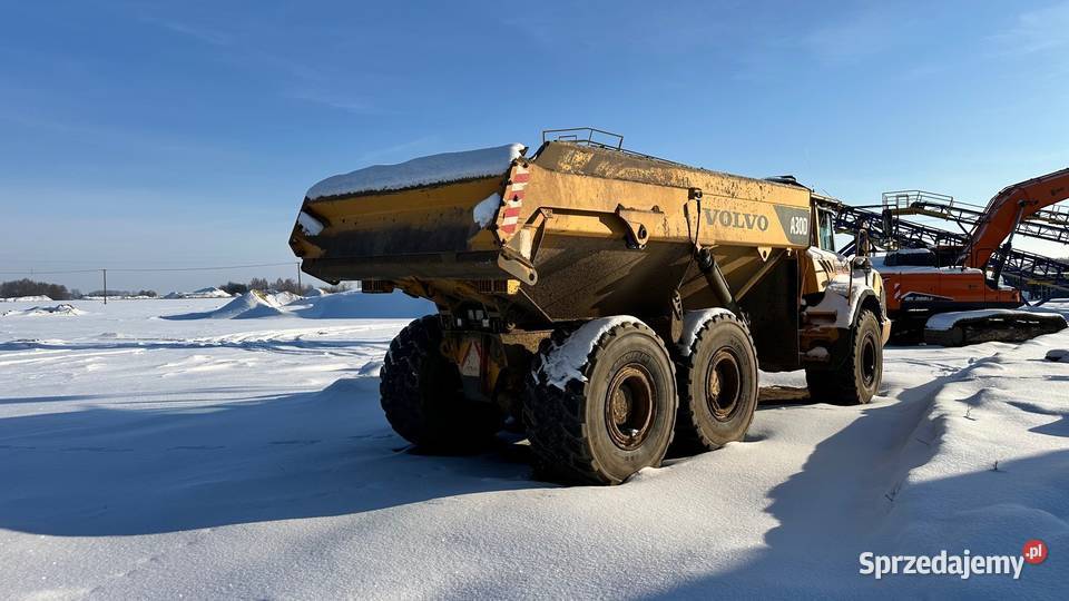 VOLVO A30D 6x6 2006 24 000 mth PODGRZEWANY KIPER Wąsewo