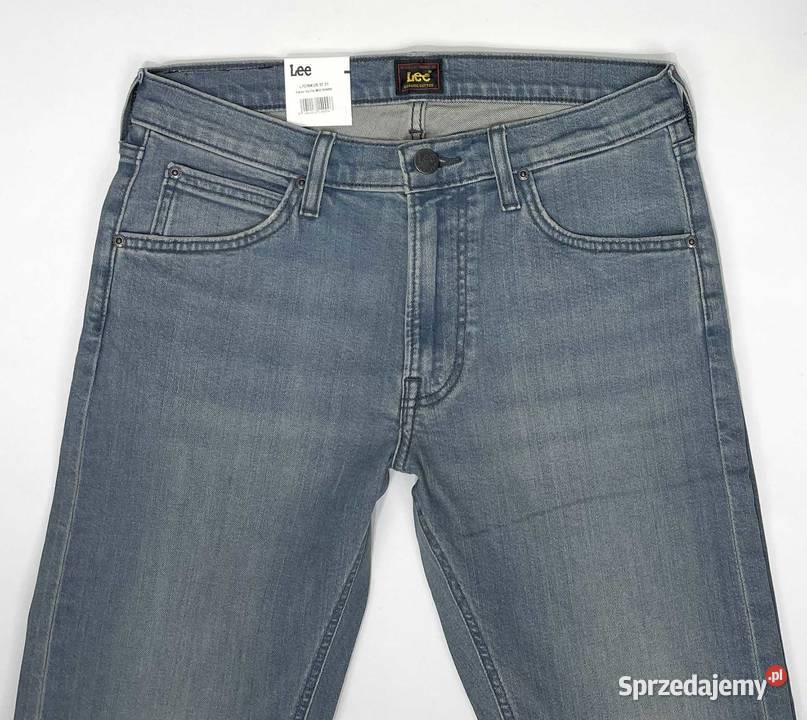 Spodnie męskie Lee Daren Zip Fly Mid Shark W38 Odzież codzienna Wrocław sprzedam