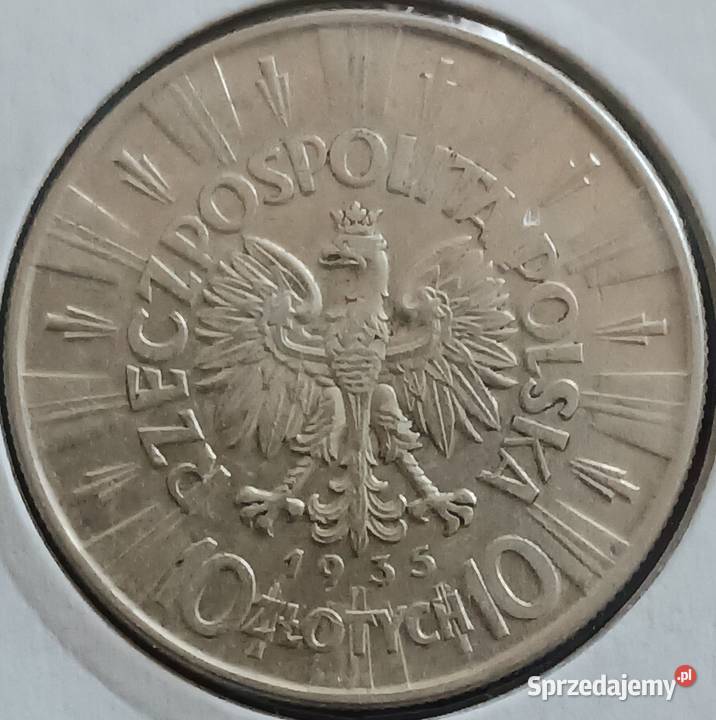 10 J Piłsudski 1936 r 4 ładna oryginał Konin