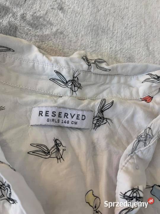 Koszula bez rękawów królik Bugs Reserved NOWA Rozmiar 146 Jasło sprzedam