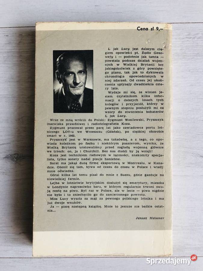 Książka L Lucy Janusz Meissner Łódź