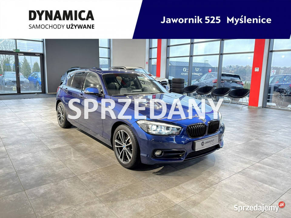 BMW 125 i 20 224 automat 2019 r salon przebieg elektrochrom. lusterko wst. małopolskie Myślenice
