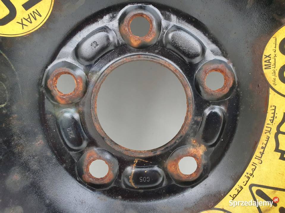 Ford C Focus Mk3 III KOŁO DOJAZDOWE dojazdówka Części samochodowe Janów