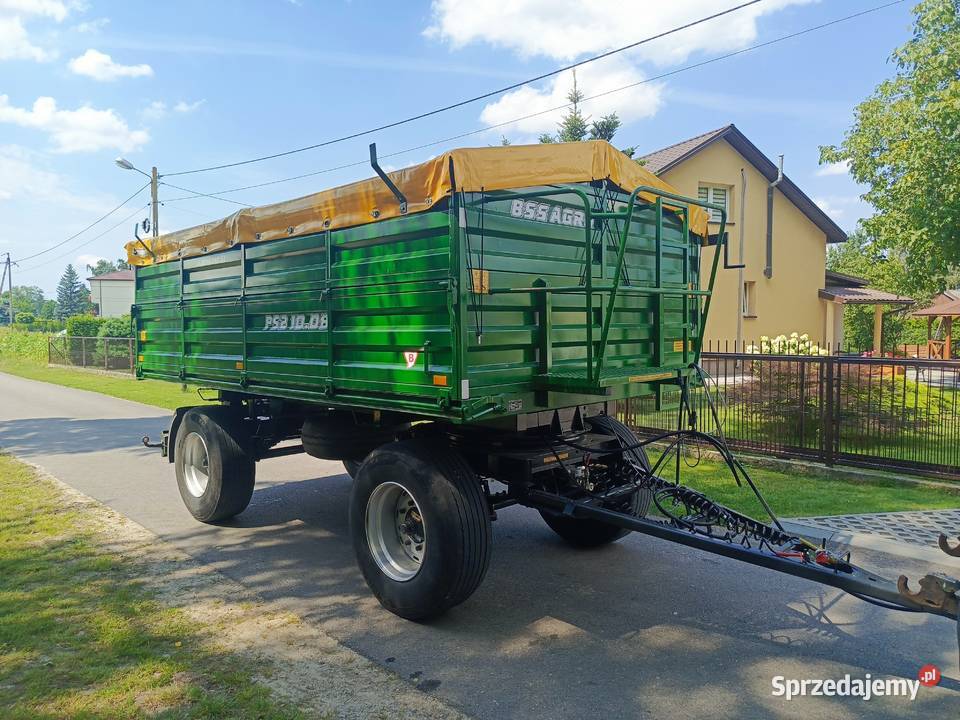 Przyczepa Brandys 1008 HL 8t 12 t D47 D55 nieuszkodzony lubelskie sprzedam