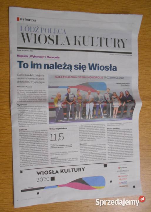 ŁÓDŹ Cztery dodatki Gazeta Wyborcza miękka Parczew