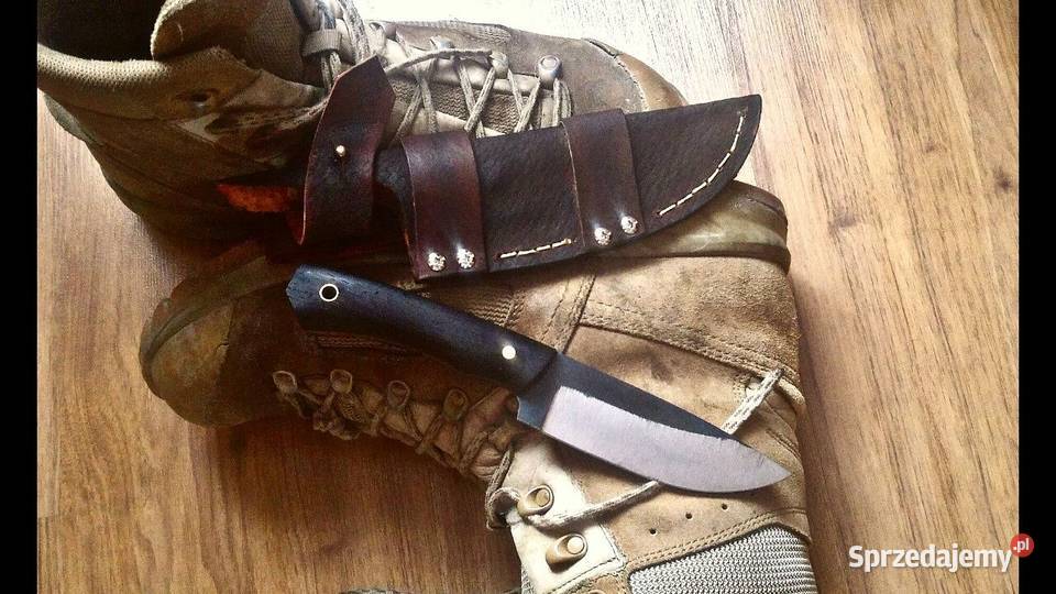 Bushcraft Wenge Mały Obozowiec Nóż Ręcznie Rzeszów sprzedam