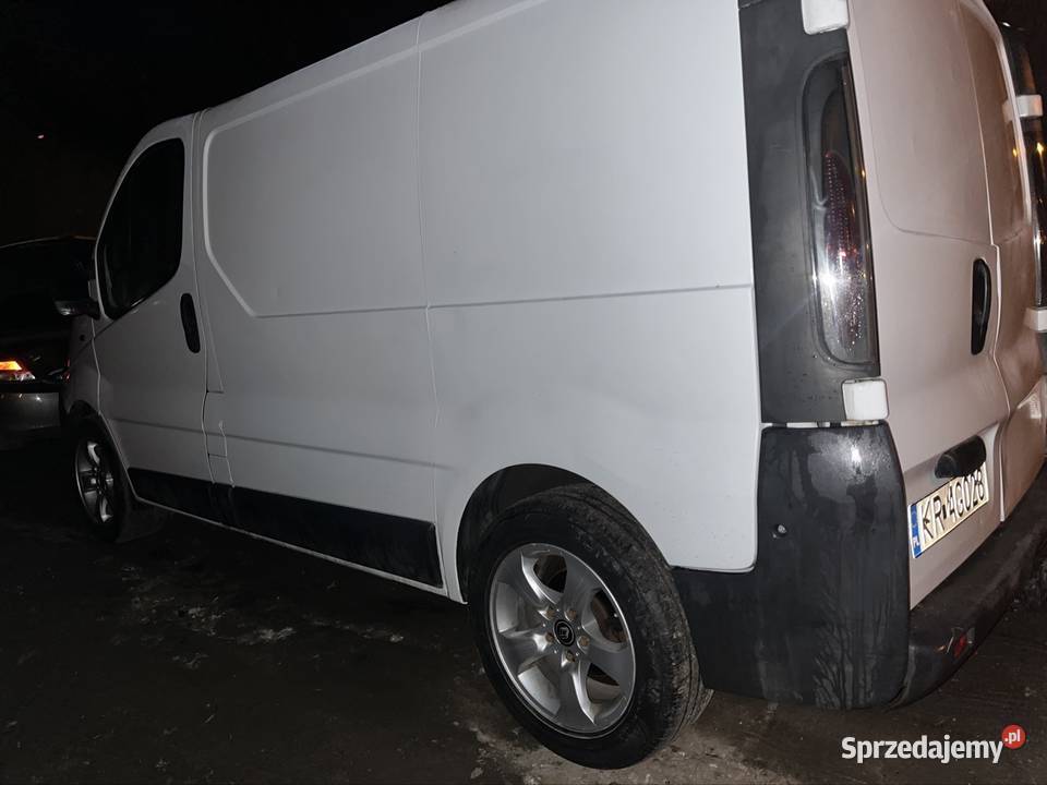 Trafić vivaro primastar Samochody dostawcze Kraków sprzedam