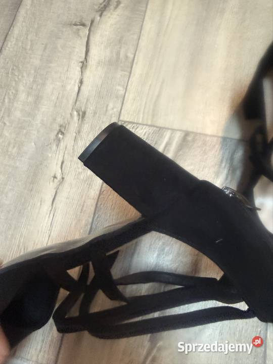 41 Czarne zmysłowe czółenka wieczorowe Nowe Czółenka Kraków