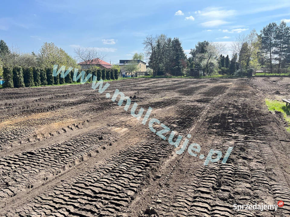 Rekultywacja Mulczer leśny Mulczowanie wgłębny śląskie Katowice ogród