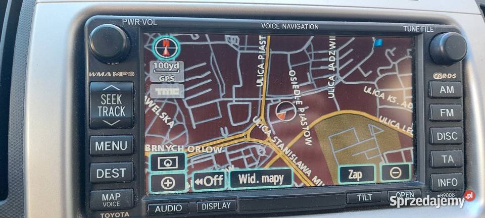 Toyota Corolla Verso 18
Premium 7os LPG hak aluminiowe felgi Corolla Verso Kraków