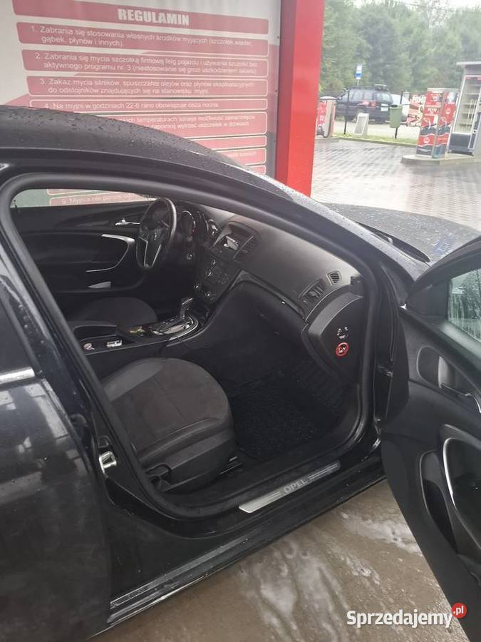 Opel Insignia 20 CDTI skrzynia automatyczna czarny Samochody osobowe Kraków sprzedam