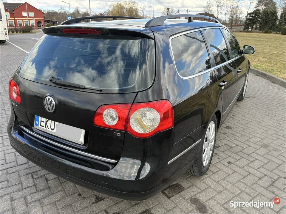 Volkswagen Passat B6 19 TDI 105 2007 prywatnie relingi dachowe Kutno