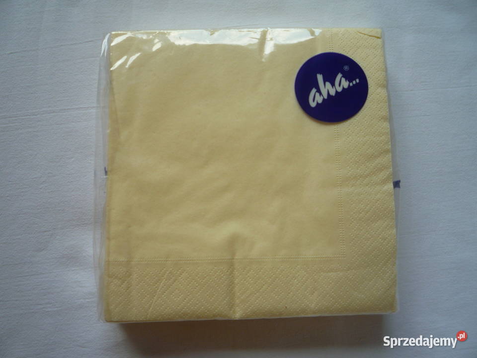 Serwetki papierowe Kremowe 20 sztuk