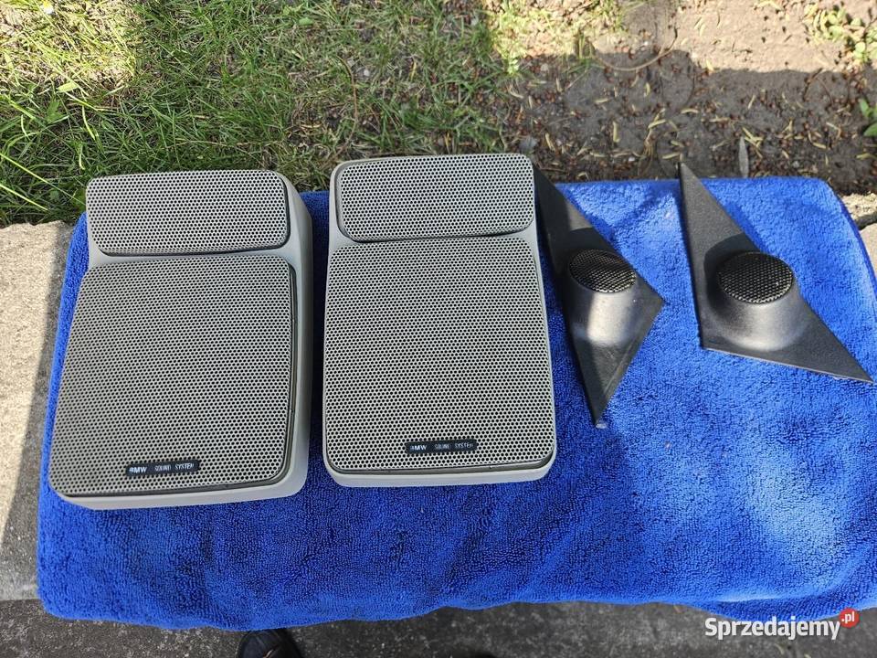 Bmw e30 sound system głośniki perl beige dolnośląskie