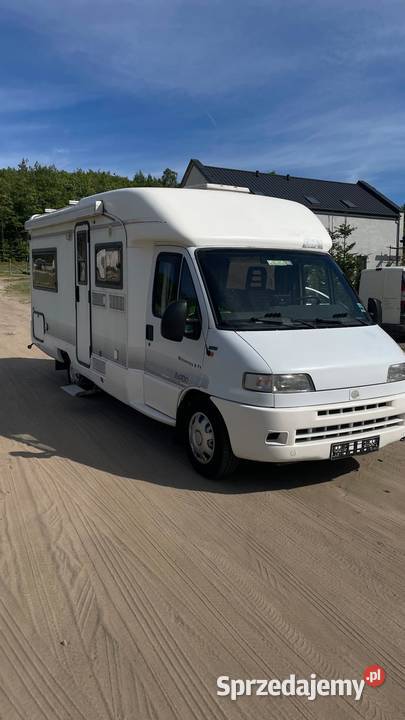 Fiat Ducato Rapido 6osobowy kamper gotowy na Rok produkcji 1996 pomorskie Zelewo