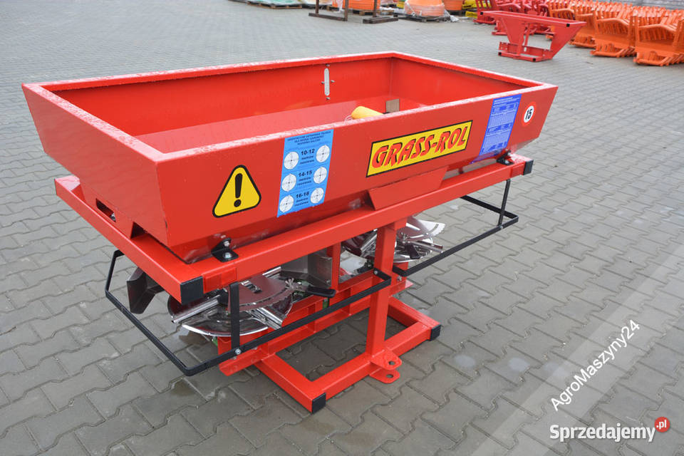 Rozsiewacz do nawozów Grassrol Ocynk 600 litrów Płock
