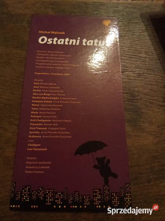 Ostatni tatuś gra planszowa Warszawa