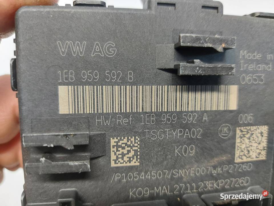 SKODA Enyaq 5LA iV85 Moduł sterownik drzwi przód sprzedam