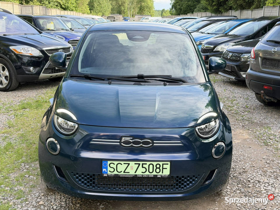 Fiat 500e zielony Częstochowa