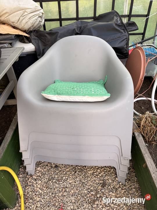 Fotel ogrodowy tarasowy Ikea skarpo szary Częstochowa