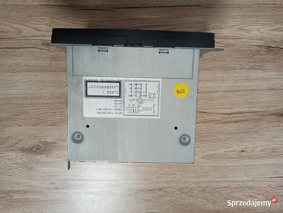 RADIO CD RCD 300 VW Passat B6 Golf V TOURAN 114 Radioodtwarzacze Radzyń Podlaski sprzedam