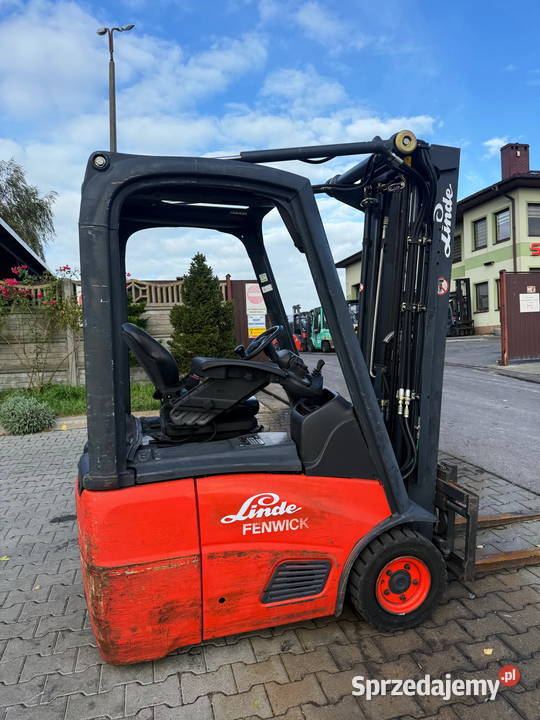 wózek widłowy elektryczny LINDE E12 TRIPLEX 46m łódzkie