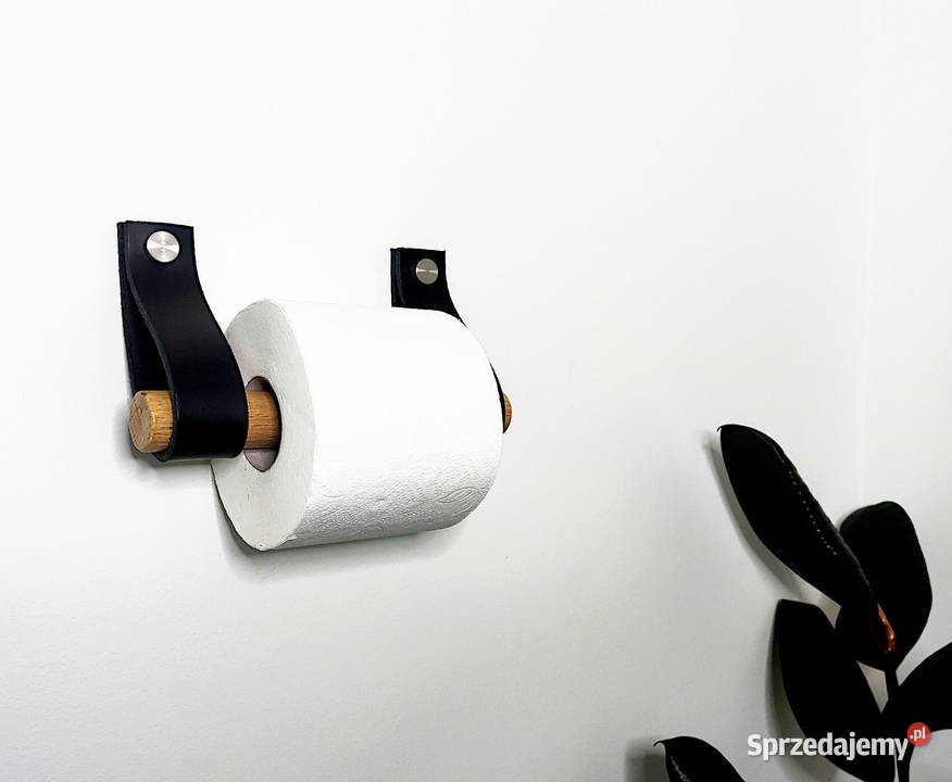 uchwyt na papier toaletowy loft ze skóry Olsztyn sprzedam