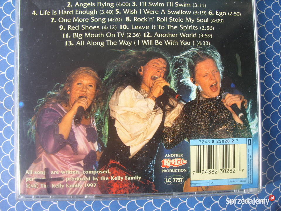 Rock CD THE KELLY FAMILYGROWIN UP 1997 Wołów