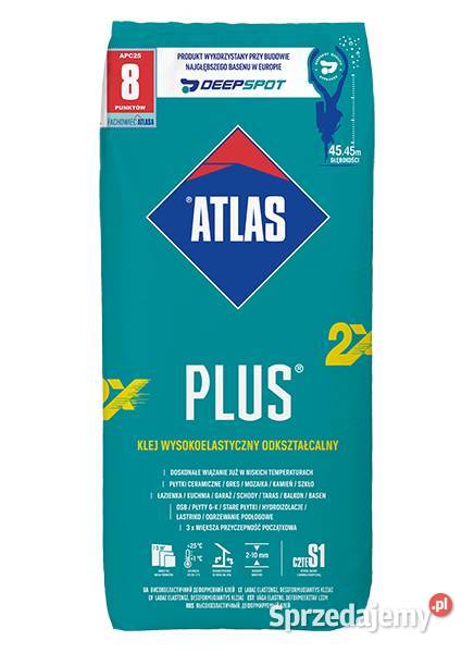 Atlas Plus25 Klej do płytek Odkształcalny C2TES1
