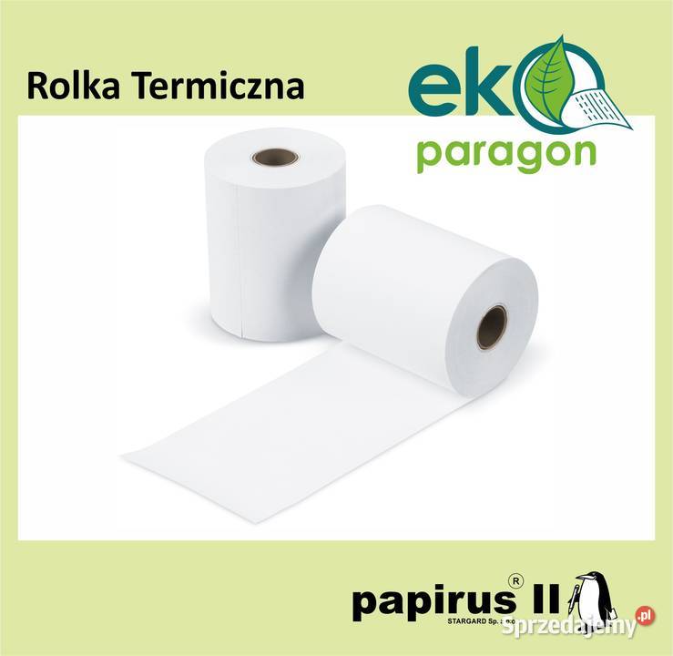 Rolki termiczne do kas fiskalnych 57x30 80x80 i Stargard współpraca