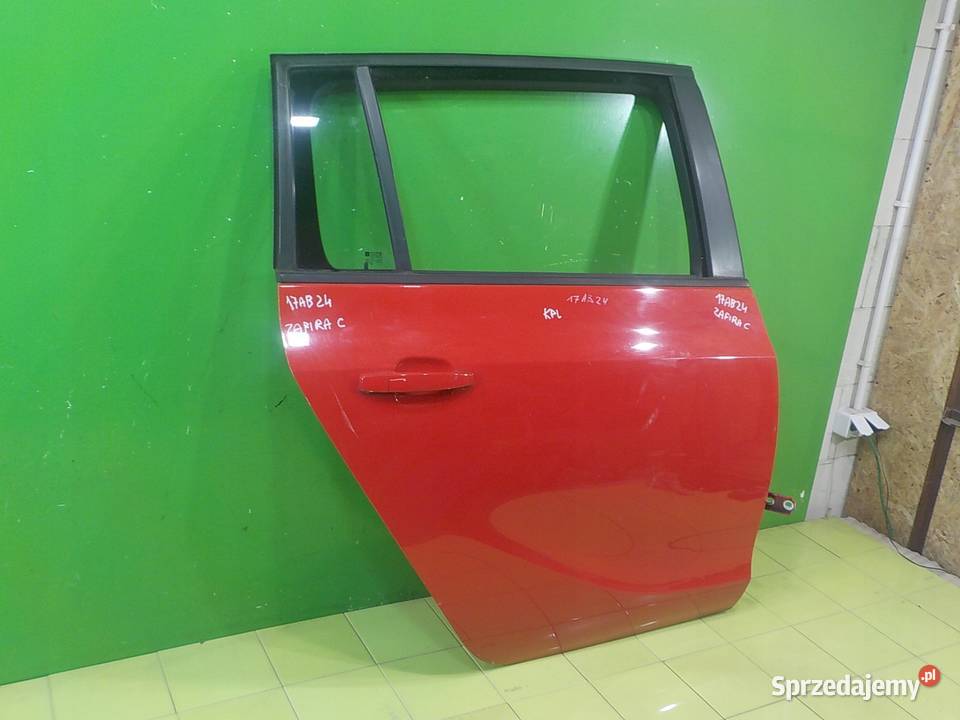OPEL ZAFIRA C 20 CDTI AUT 13r 5D drzwi prawe tyl Drzwi Suków
