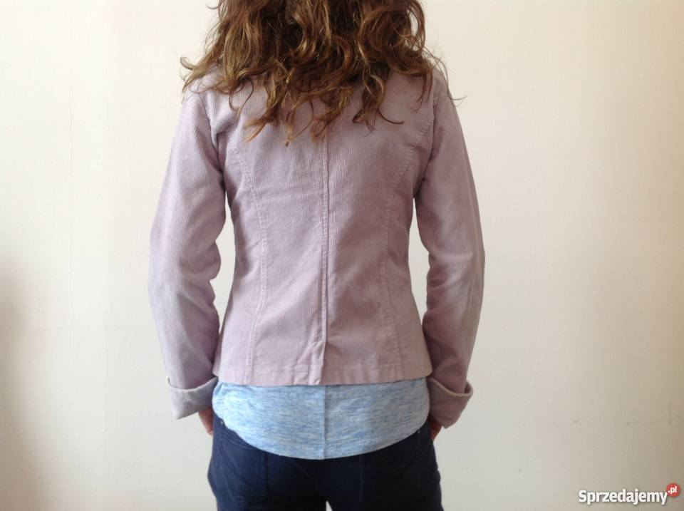 Żakiet sztruksowy wrzosowy śląskie