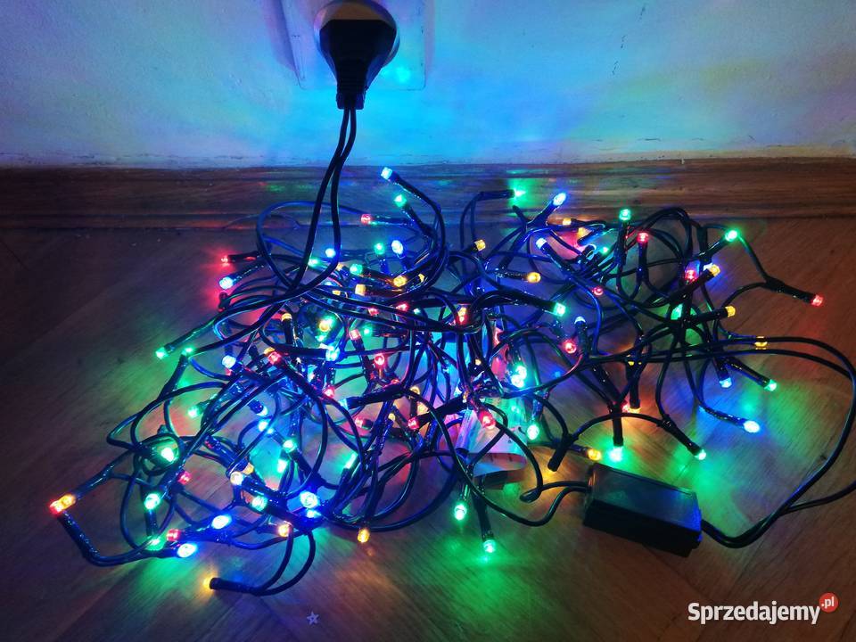 Lampki na choinkę Warszawa sprzedam