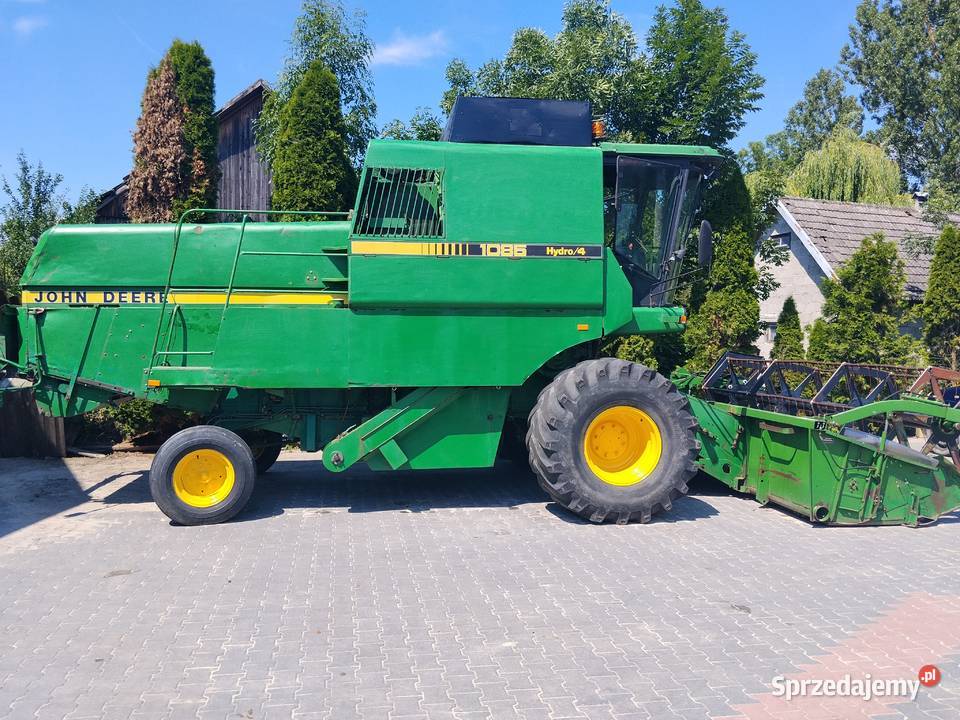 Kombajn John Deere 1085 hydrostat film z pracy Jędrzejów