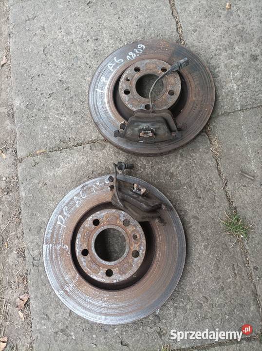 Tarcze klocki przód 320mm Audi A6 C6 Tarcze hamulcowe śląskie Skoczów sprzedam