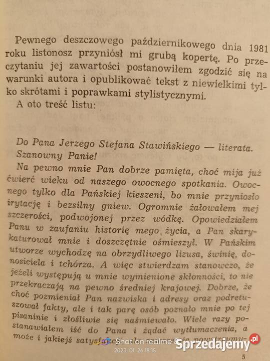 Smutnych losów Jana Piszczka ciąg dalszy książki Warszawa