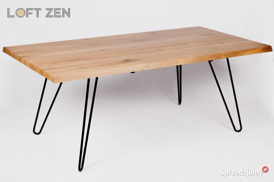 Biurka loftowe czarne elegancka kolorystyka Wejherowo sprzedam